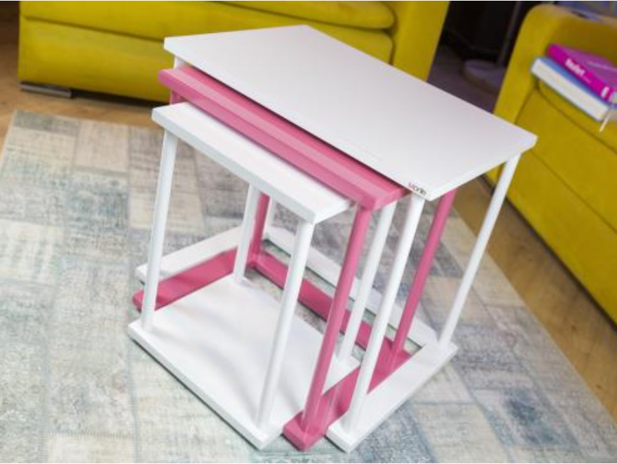 طقم طاولات خدمة 3 قطع